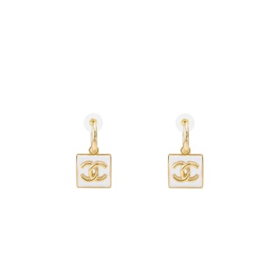 CHANEL EARRINGS WOMEN'S GOLD ABA586
